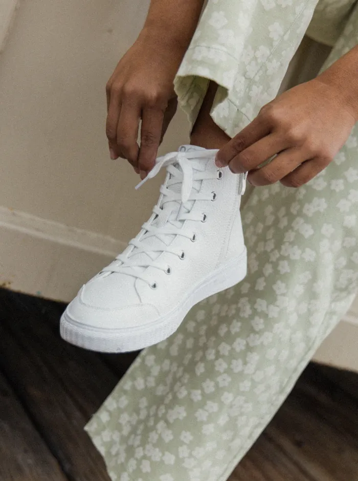 Roxy Sneakers Coastal Cruisin MidTop Shoes White 8211 Womens