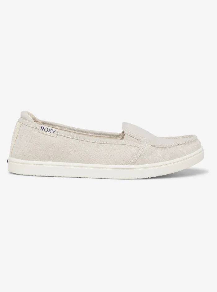 Roxy Sneakers Minnow SlipOn Shoes Oatmeal 8211 Womens