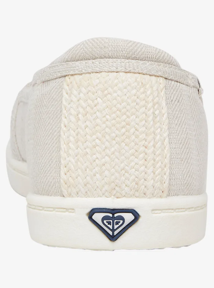 Roxy Sneakers Minnow SlipOn Shoes Oatmeal 8211 Womens
