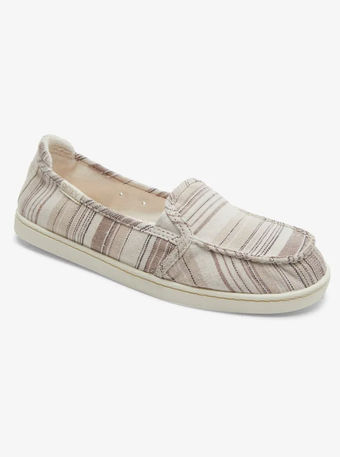 Roxy Sneakers Minnow SlipOn Shoes Tan 1 8211 Womens