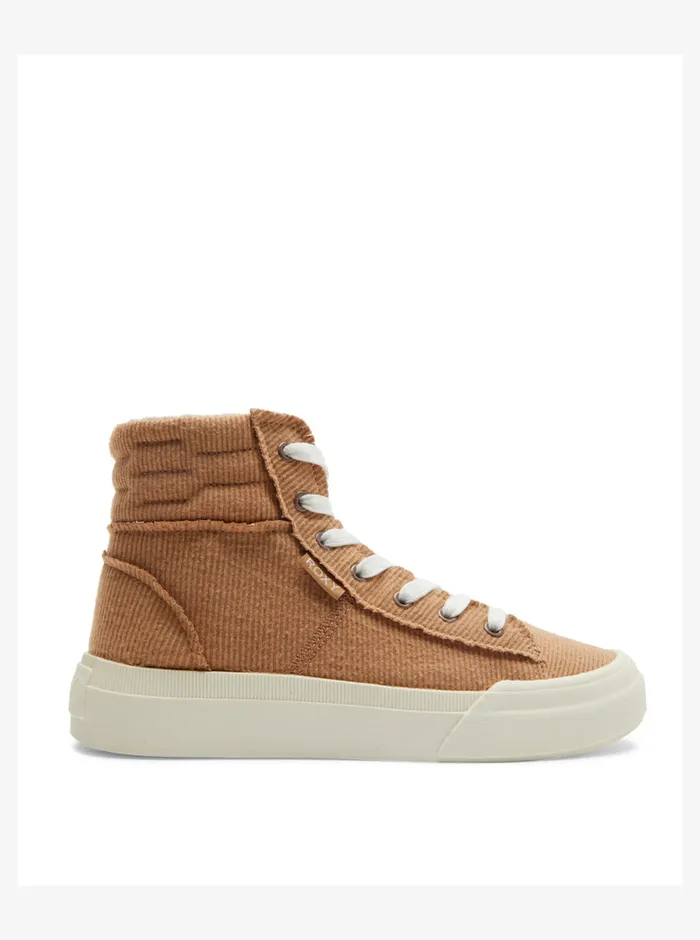 Roxy Sneakers Rae MidTop Shoes Tan 8211 Womens