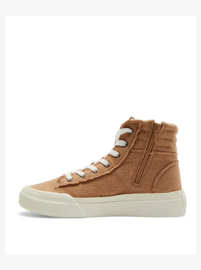 Roxy Sneakers Rae MidTop Shoes Tan 8211 Womens