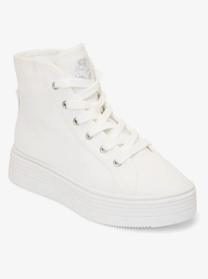 Roxy Sneakers Sheilahh 20 MidTop Shoes White 8211 Womens