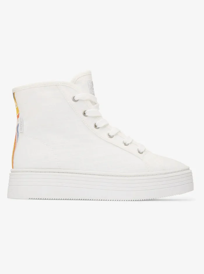 Roxy Sneakers Sheilahh 20 MidTop Shoes White 8211 Womens
