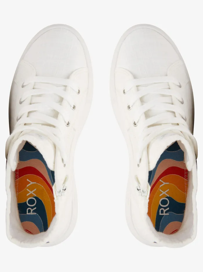 Roxy Sneakers Sheilahh 20 MidTop Shoes White 8211 Womens