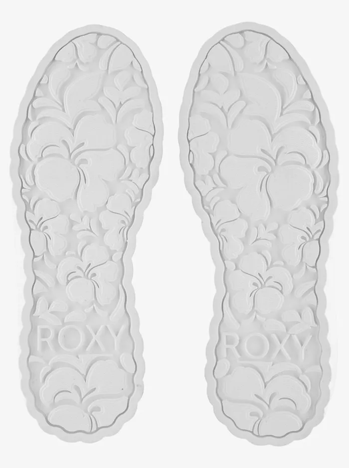 Roxy Sneakers Sheilahh SlipOn Shoes Ashwhite 8211 Womens