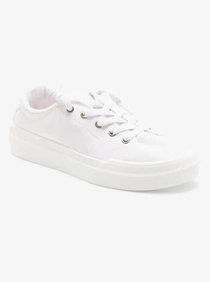 Roxy Sneakers Summer Sky Shoes White Hacienda 8211 Womens