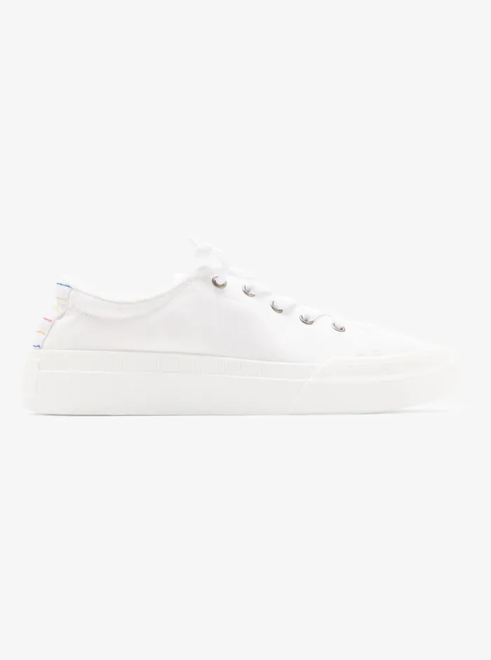 Roxy Sneakers Summer Sky Shoes White Hacienda 8211 Womens