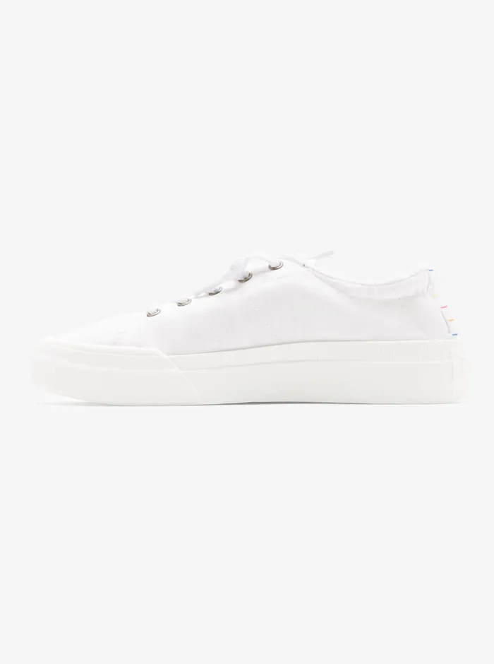 Roxy Sneakers Summer Sky Shoes White Hacienda 8211 Womens