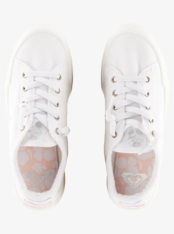Roxy Sneakers Summer Sky Shoes White Hacienda 8211 Womens