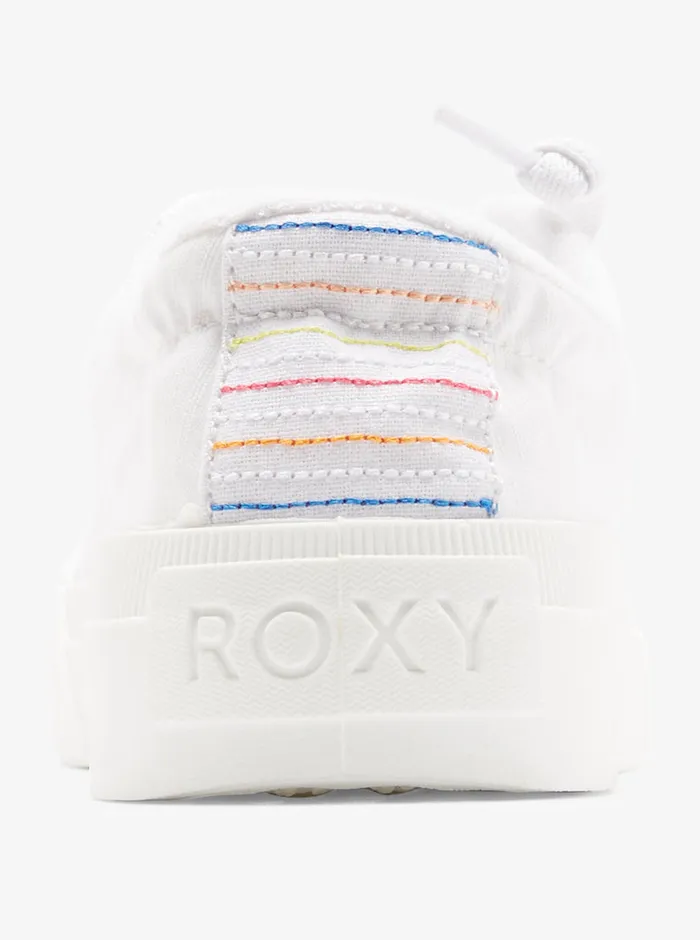 Roxy Sneakers Summer Sky Shoes White Hacienda 8211 Womens