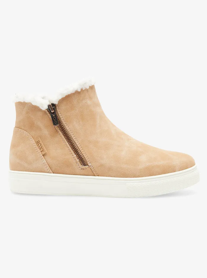 Roxy Sneakers Theeo Shoes Tan 8211 Womens