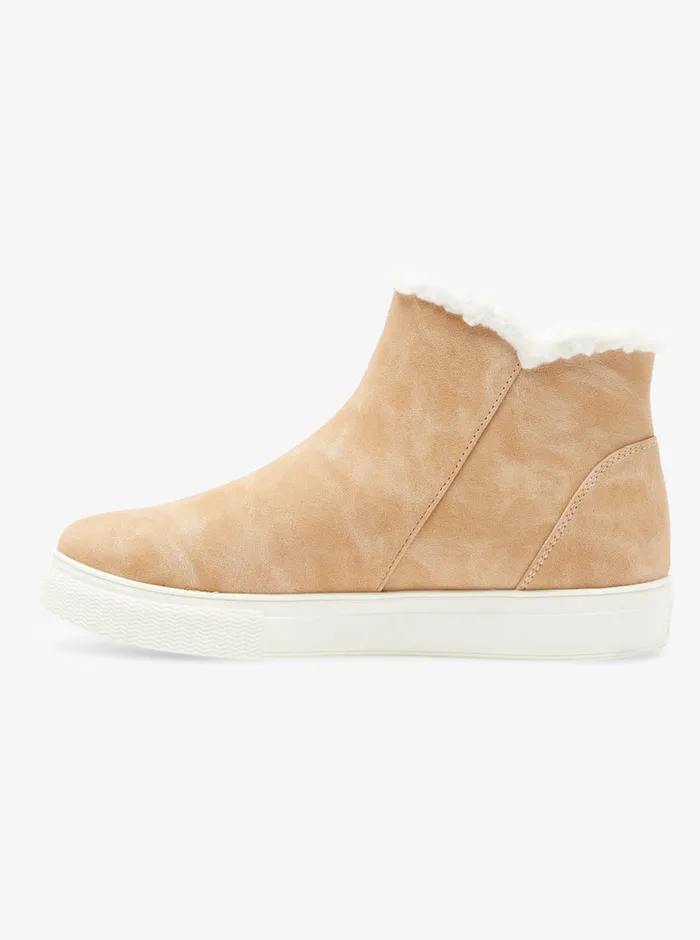 Roxy Sneakers Theeo Shoes Tan 8211 Womens