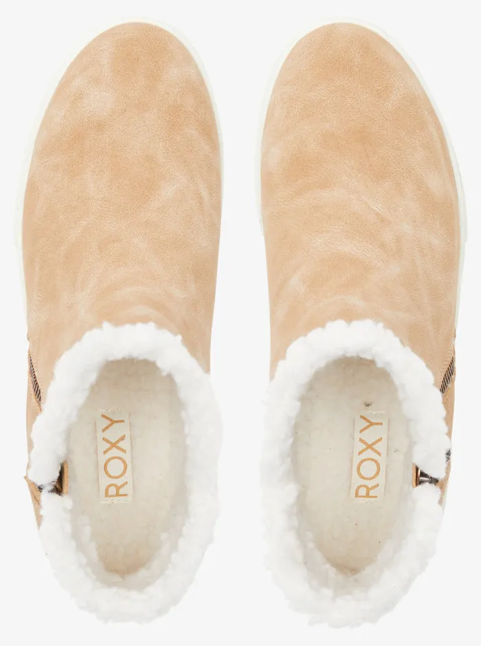 Roxy Sneakers Theeo Shoes Tan 8211 Womens