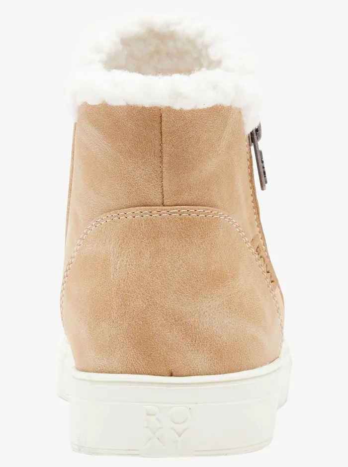 Roxy Sneakers Theeo Shoes Tan 8211 Womens