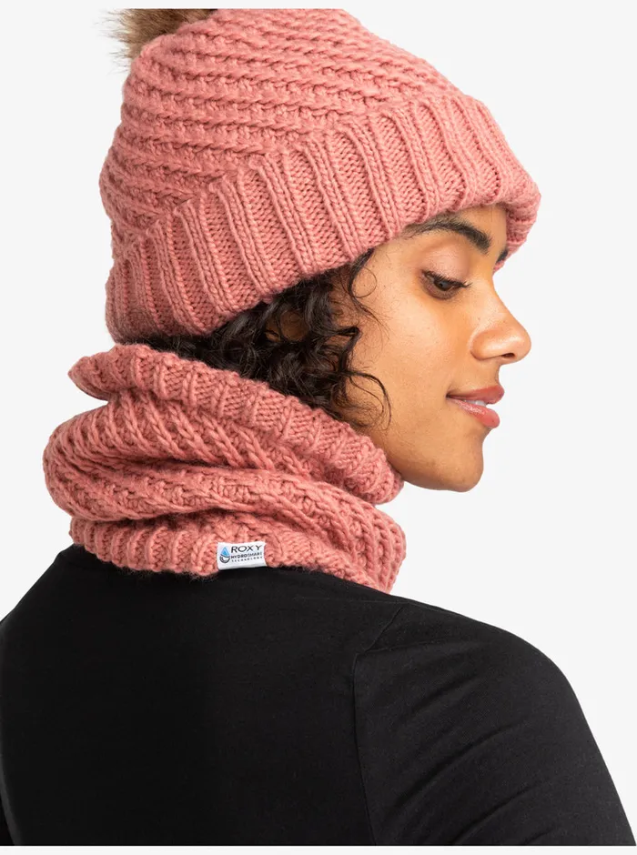 Roxy Snow Accessories Blizzard Technical Fleece Collar Dusty Rose 8211 Womens