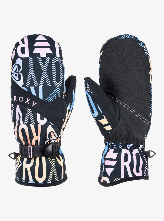 Roxy Snow Accessories Jetty Technical SnowboardSki Mittens True Black Sapin 8211 Womens Roxy Snow Accessories Jetty Technical SnowboardSki Mittens True Black Sapin 8211 Womens