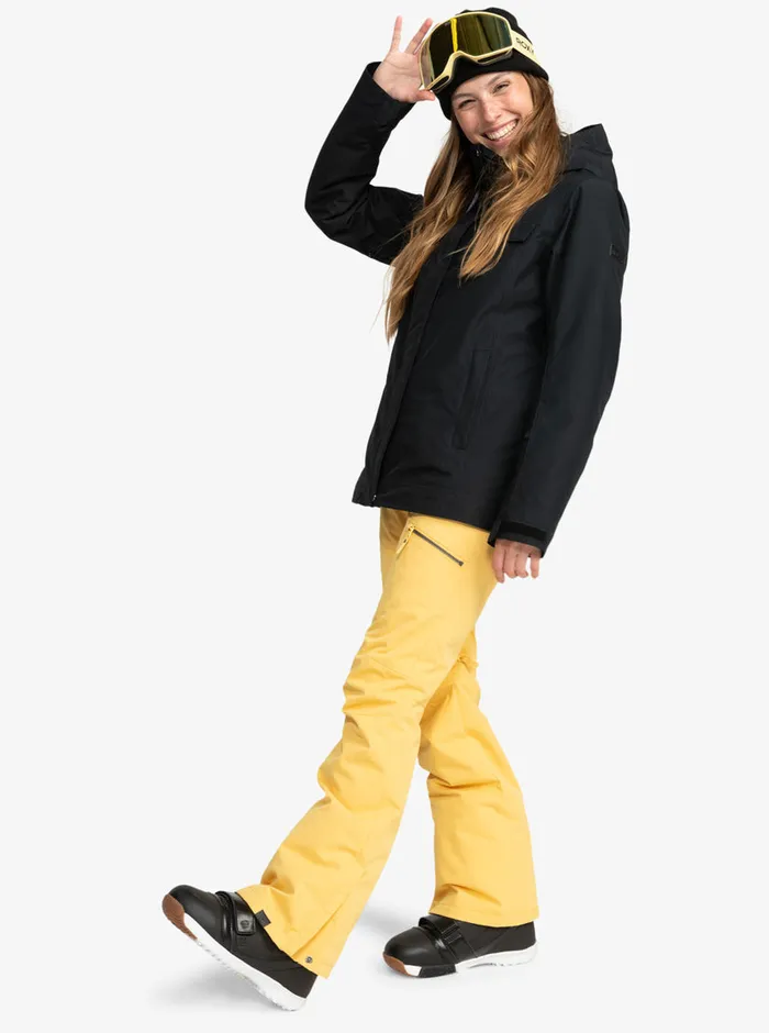 Roxy Snow Jackets Billie Technical Snow Jacket True Black 8211 Womens