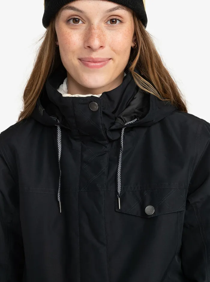 Roxy Snow Jackets Billie Technical Snow Jacket True Black 8211 Womens