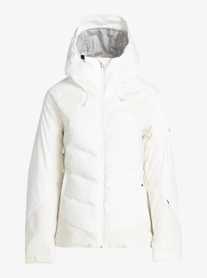 Roxy Snow Jackets Dusk Warmlink Technical Snow Jacket Egret 8211 Womens