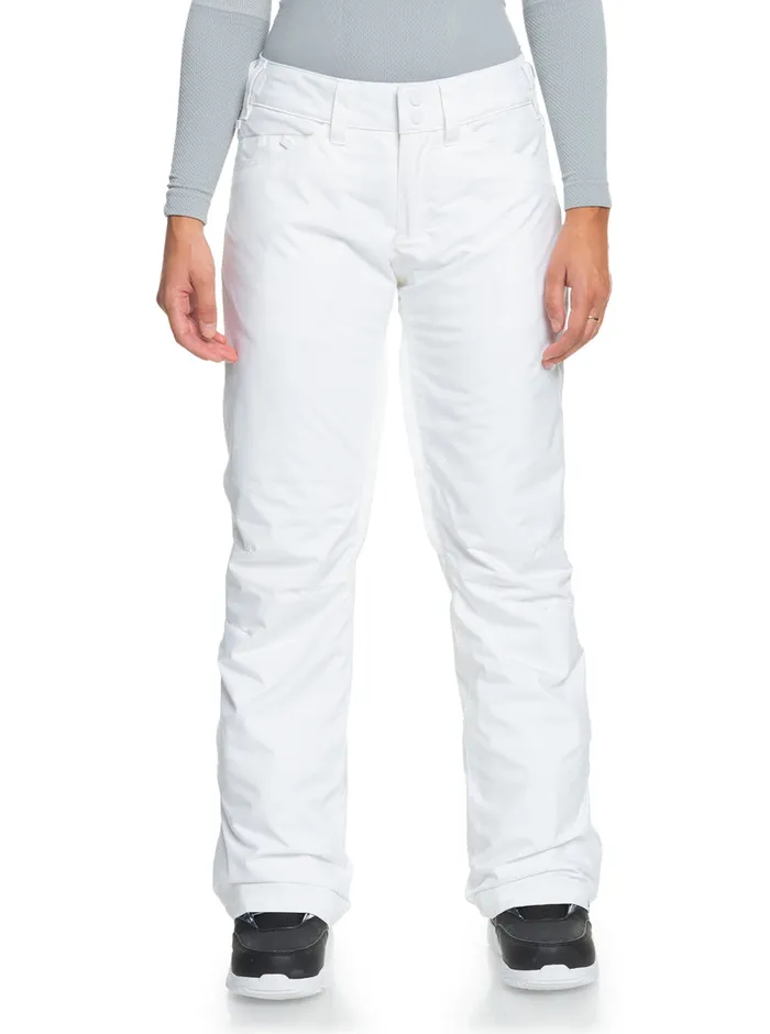 Roxy Snow Pants Backyard Technical Snow Pants Bright White 8211 Womens