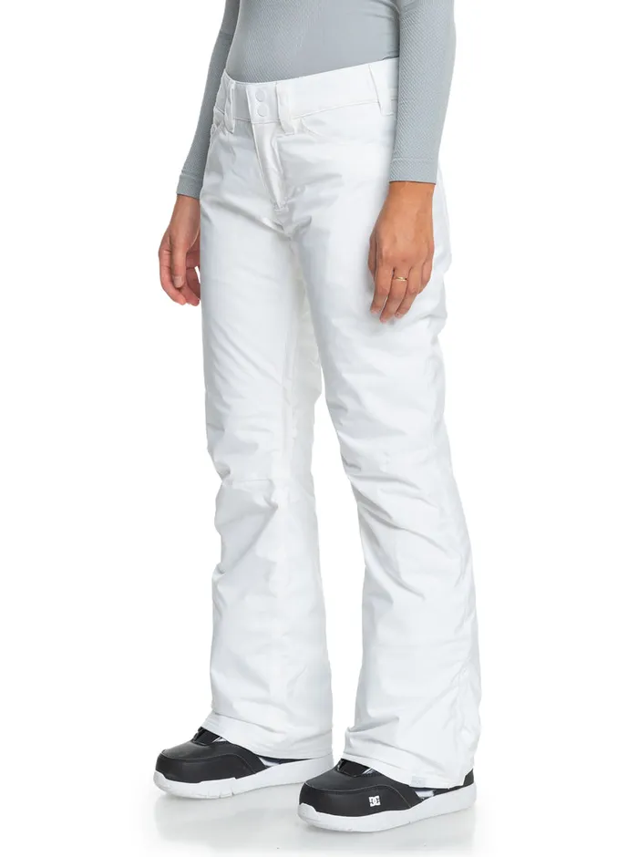 Roxy Snow Pants Backyard Technical Snow Pants Bright White 8211 Womens