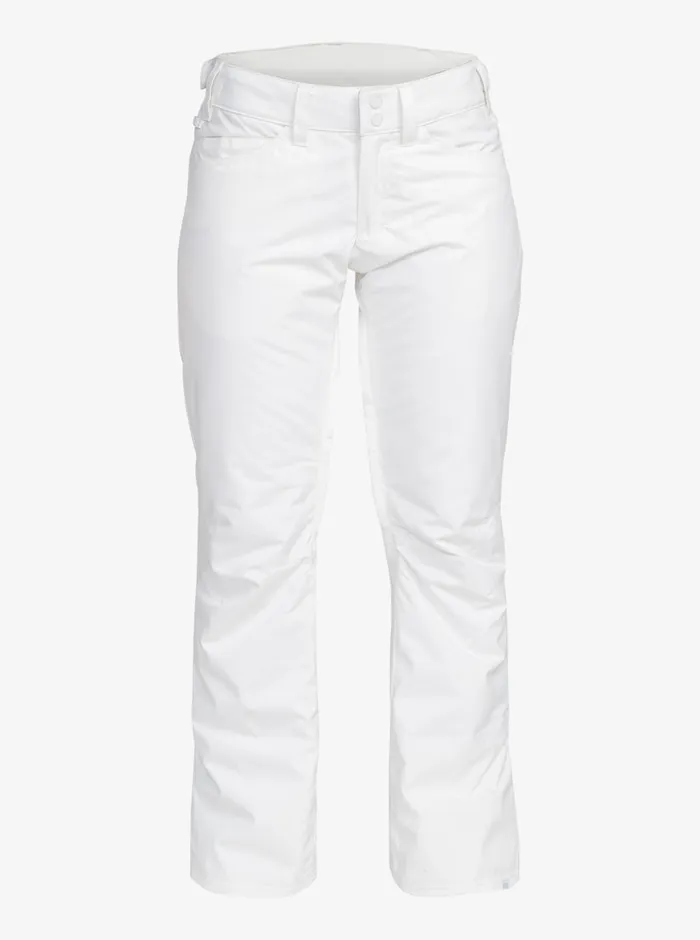 Roxy Snow Pants Backyard Technical Snow Pants Bright White 8211 Womens