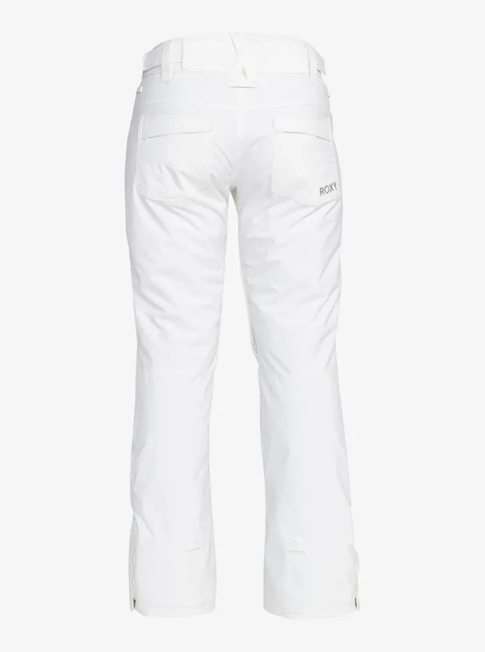 Roxy Snow Pants Backyard Technical Snow Pants Bright White 8211 Womens