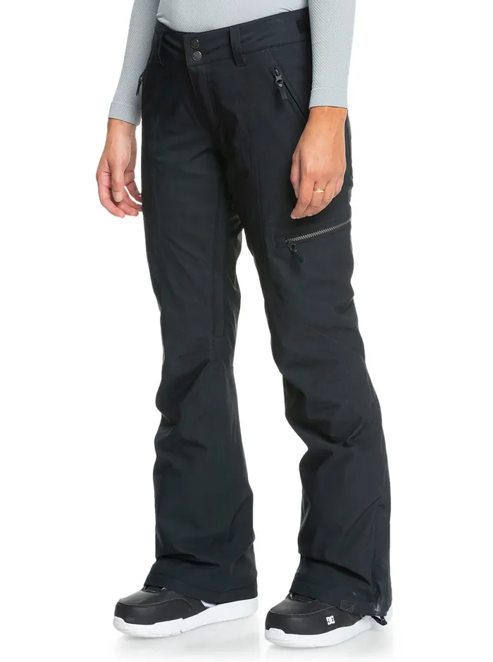 Roxy Snow Pants Cabin Technical Snow Pants True Black 8211 Womens