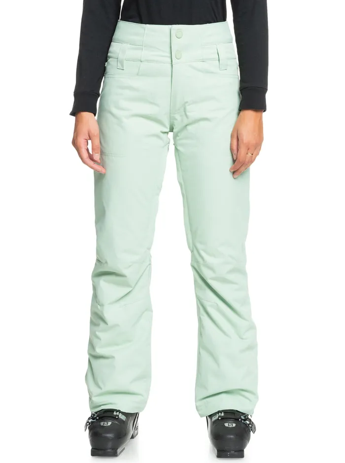 Roxy Snow Pants Diversion Technical Snow Pants Cameo Green 8211 Womens