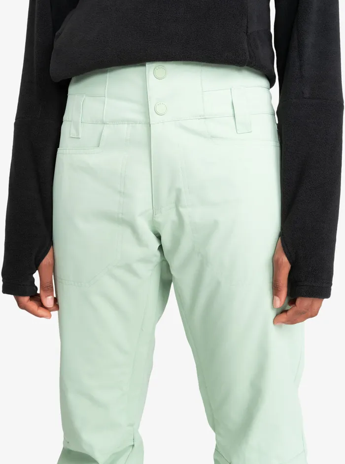 Roxy Snow Pants Diversion Technical Snow Pants Cameo Green 8211 Womens