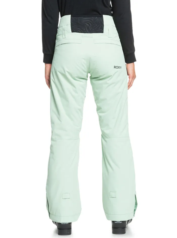 Roxy Snow Pants Diversion Technical Snow Pants Cameo Green 8211 Womens