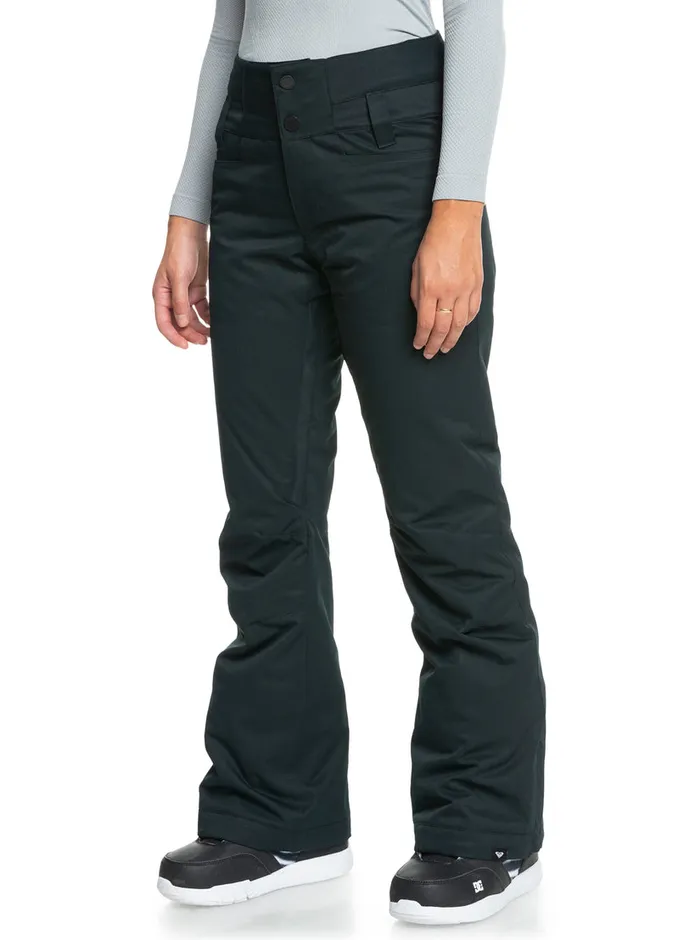 Roxy Snow Pants Diversion Technical Snow Pants True Black 8211 Womens
