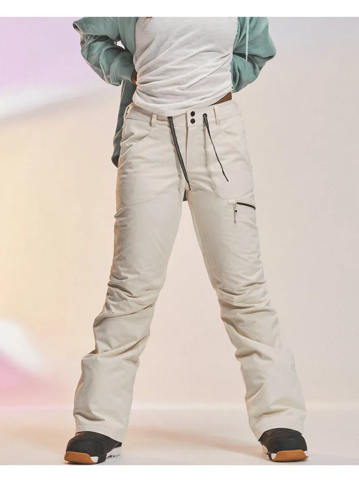 Roxy Snow Pants Nadia Technical Snow Pants Egret 8211 Womens