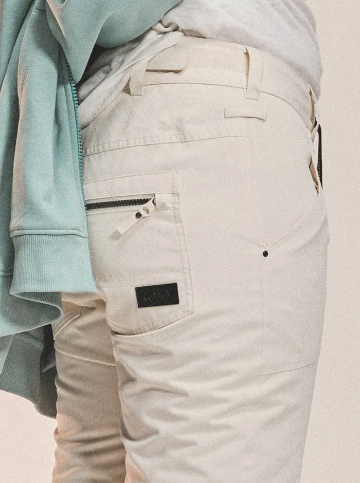Roxy Snow Pants Nadia Technical Snow Pants Egret 8211 Womens