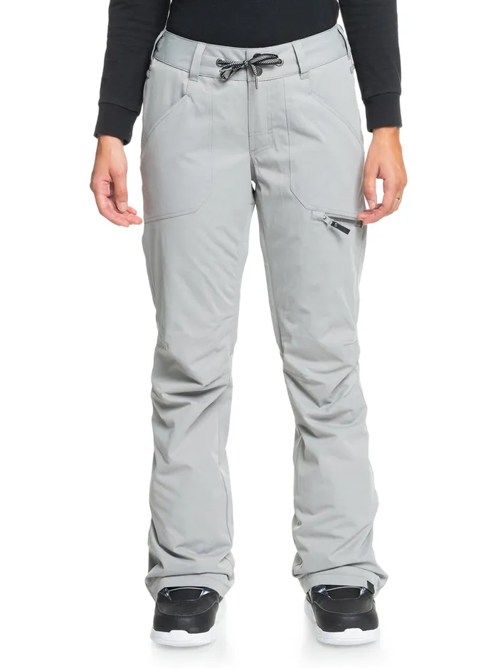 Roxy Snow Pants Nadia Technical Snow Pants Heather Grey 8211 Womens