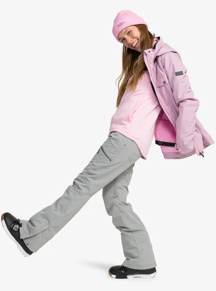 Roxy Snow Pants Nadia Technical Snow Pants Heather Grey 8211 Womens