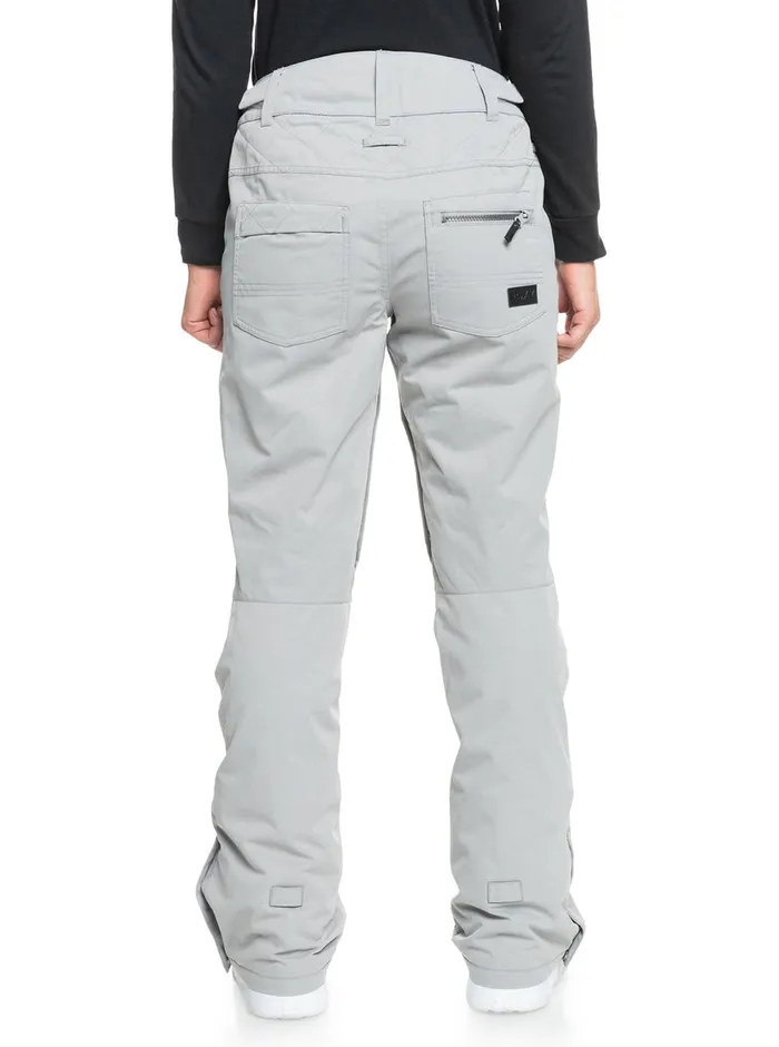 Roxy Snow Pants Nadia Technical Snow Pants Heather Grey 8211 Womens