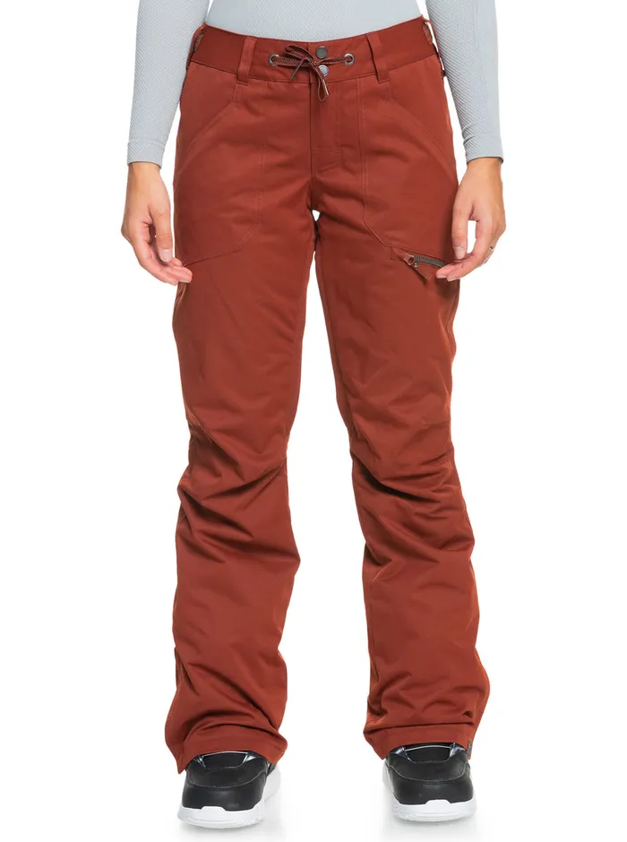 Roxy Snow Pants Nadia Technical Snow Pants Smoked Paprika 8211 Womens
