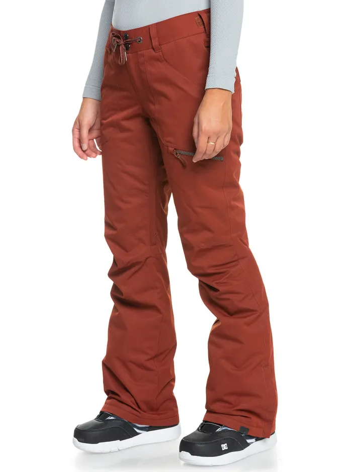 Roxy Snow Pants Nadia Technical Snow Pants Smoked Paprika 8211 Womens