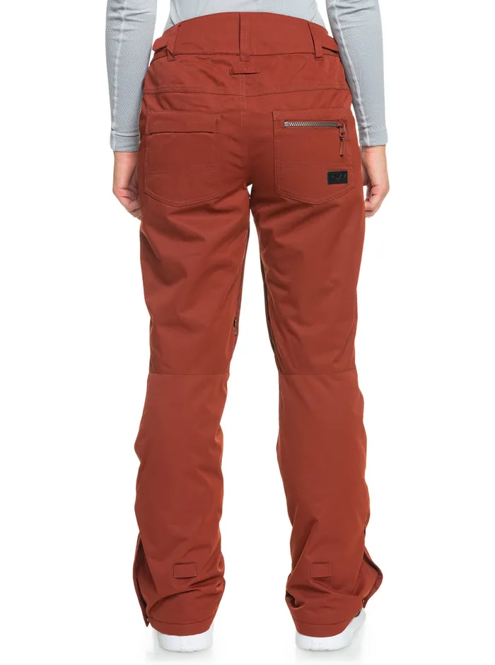 Roxy Snow Pants Nadia Technical Snow Pants Smoked Paprika 8211 Womens