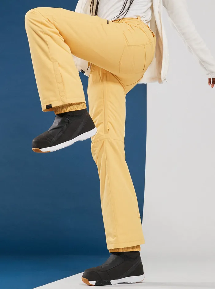 Roxy Snow Pants Nadia Technical Snow Pants Sunset Gold 8211 Womens