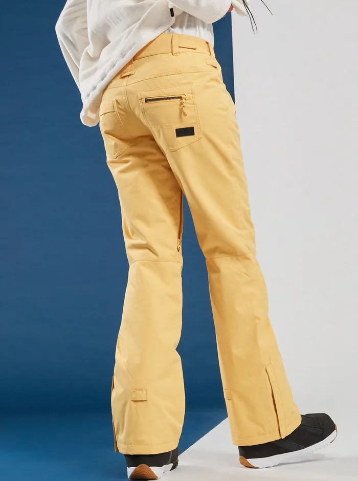 Roxy Snow Pants Nadia Technical Snow Pants Sunset Gold 8211 Womens