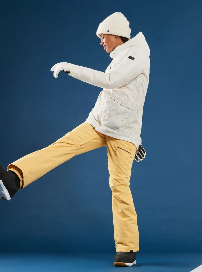 Roxy Snow Pants Nadia Technical Snow Pants Sunset Gold 8211 Womens