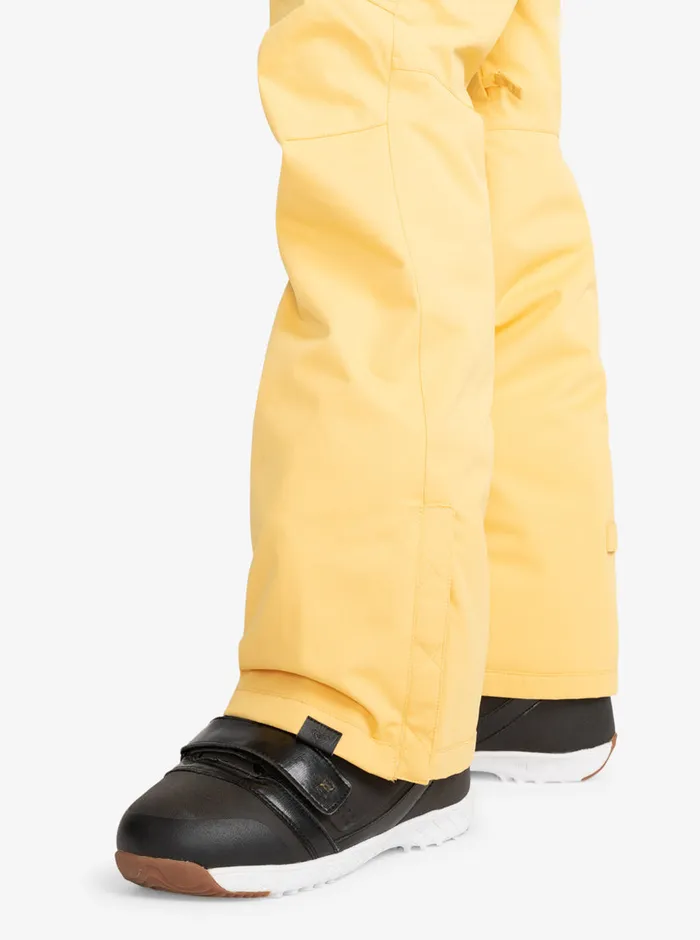 Roxy Snow Pants Nadia Technical Snow Pants Sunset Gold 8211 Womens