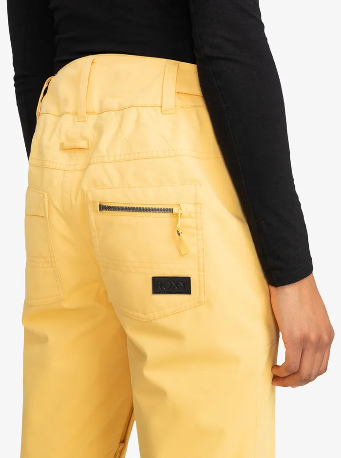 Roxy Snow Pants Nadia Technical Snow Pants Sunset Gold 8211 Womens