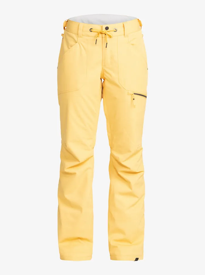 Roxy Snow Pants Nadia Technical Snow Pants Sunset Gold 8211 Womens