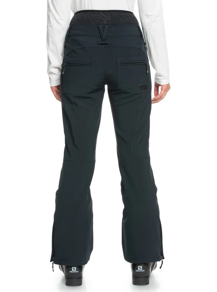 Roxy Snow Pants Rising High Short Technical Snow Pants True Black 8211 Womens