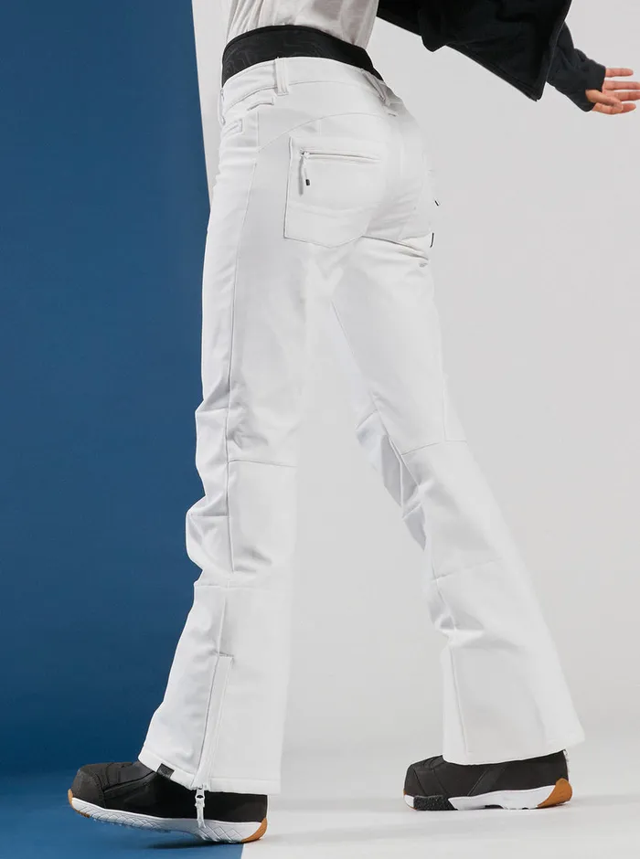 Roxy Snow Pants Rising High Skinny Technical Snow Pants Bright White 8211 Womens