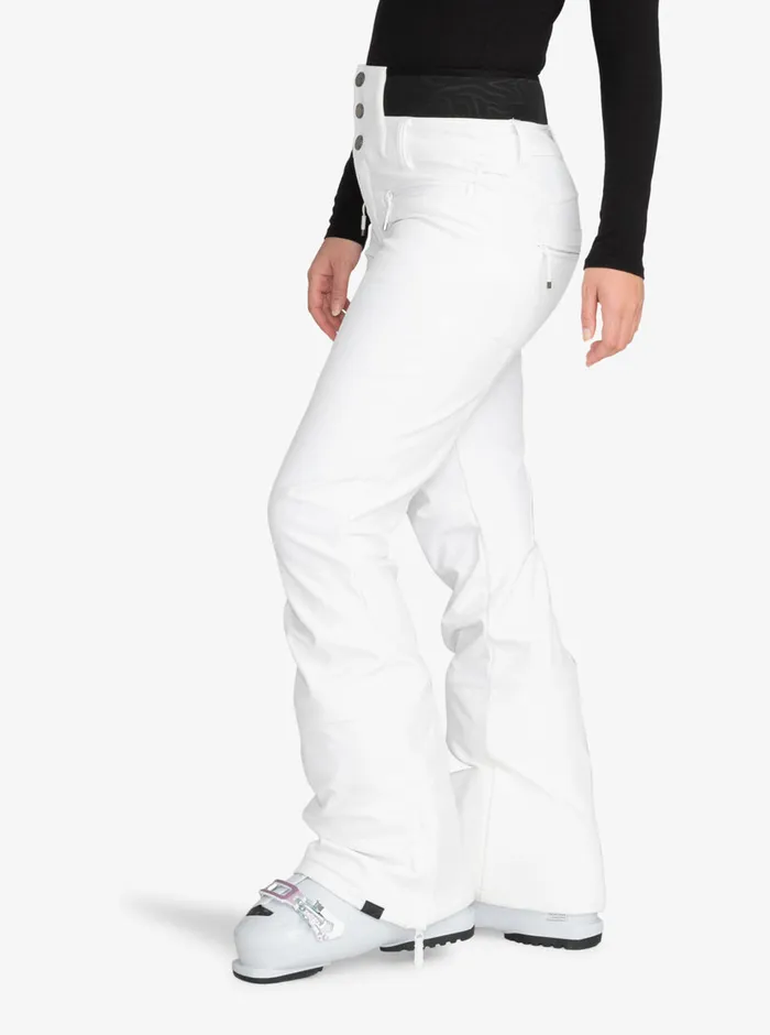 Roxy Snow Pants Rising High Skinny Technical Snow Pants Bright White 8211 Womens
